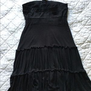 Marciano black ruffle dress Size S